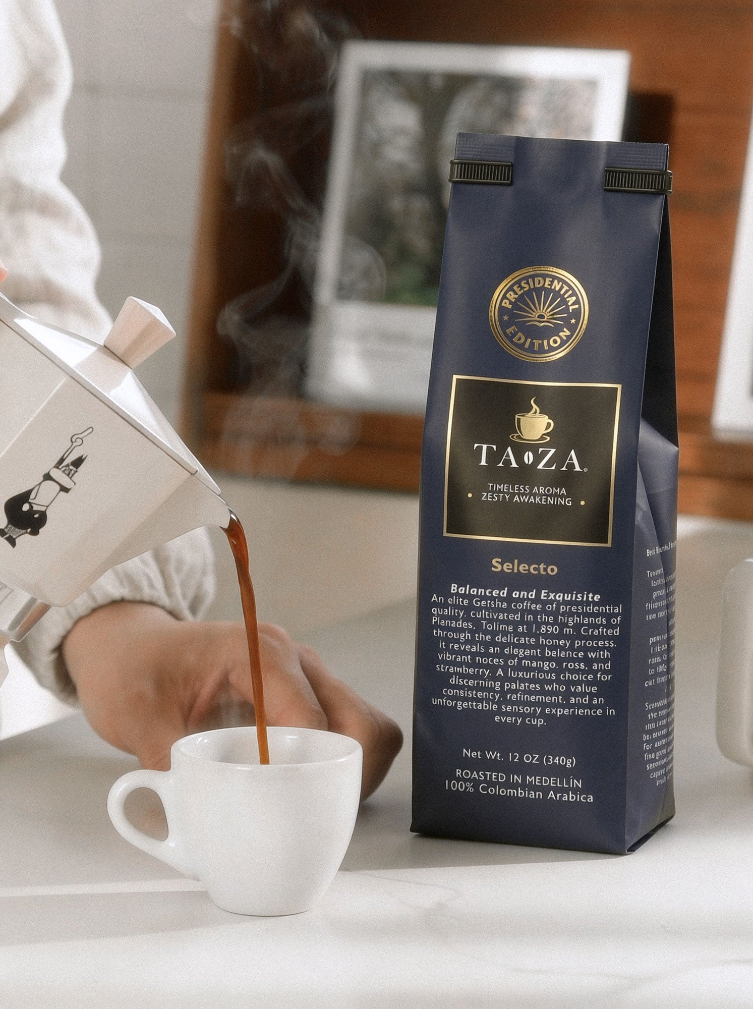 Selecto - Refined & Elevated | 100% Colombian Coffee | TA·ZA
